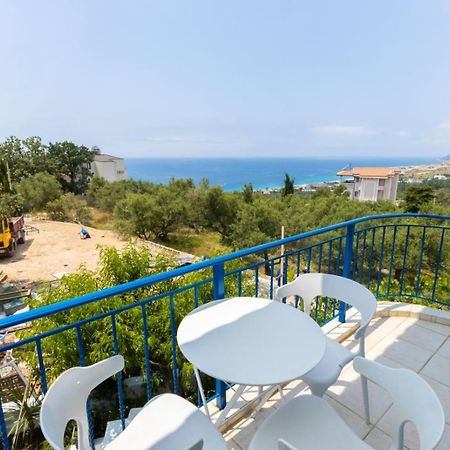 Blue Villa Drymades Dhërmi Kültér fotó