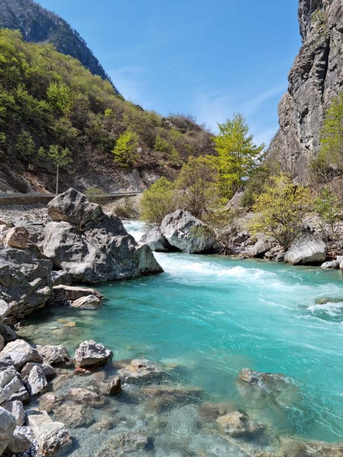 Blue Villa Drymades Dhërmi Kültér fotó