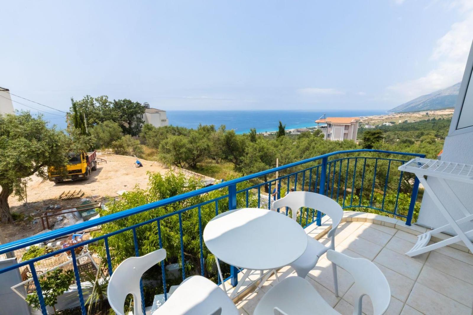 Blue Villa Drymades Dhërmi Kültér fotó